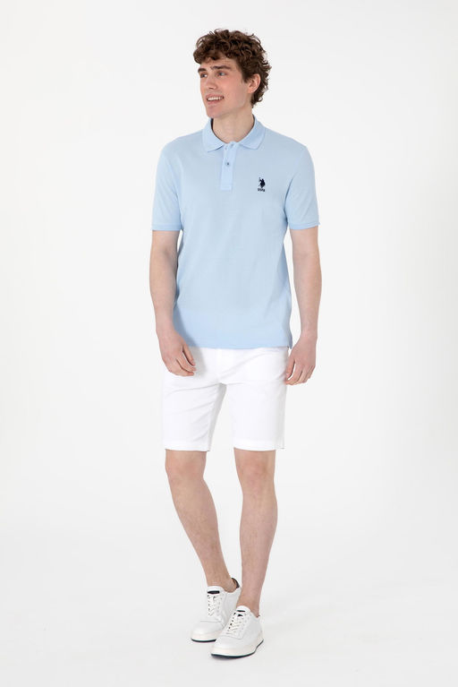 Erkek A__k Mavi Basic Ti__rt Sepette S_rpriz _ndirim - U.s. polo assn фото 4