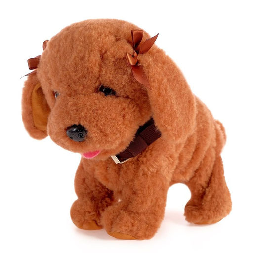 УЦЕНКА Интерактивная игрушка Любимый друг: Щенок Кексик, выполняет команды, реагирует на касания, лает, скулит