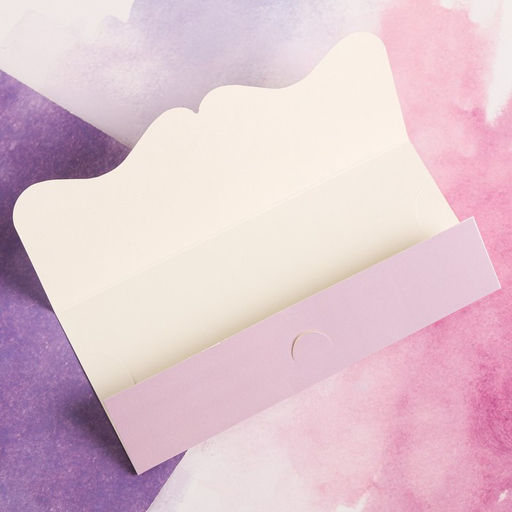 Цена за 10 шт. Конверт для денег формовой С Днём Рождения! цветочная композиция - Дарите счастье фото 3