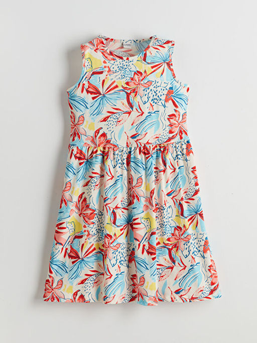 Bisiklet Yaka K?z ?ocuk Elbise