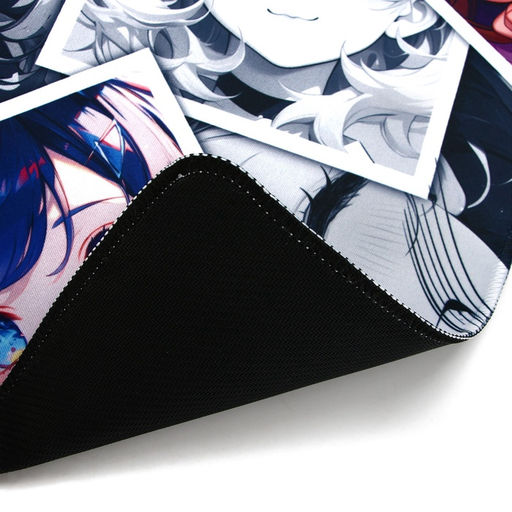 Коврик для компьютерной мыши Аниме коллаж, 30 х 80 см - Like me фото 5