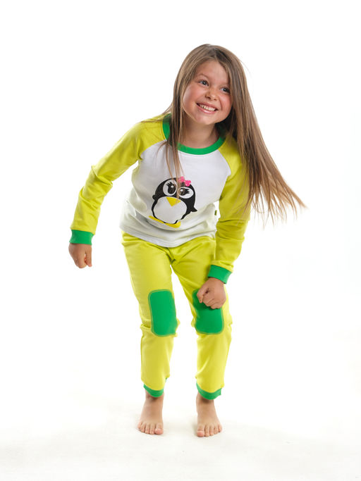 Пижама для девочки UD 1159 салатовый - Mini maxi фото 4