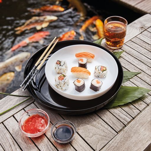 Блюдо для подачи ФРЕНДС ТАЙМ БЛЭК 29см МЕЗЕ - Luminarc фото 4