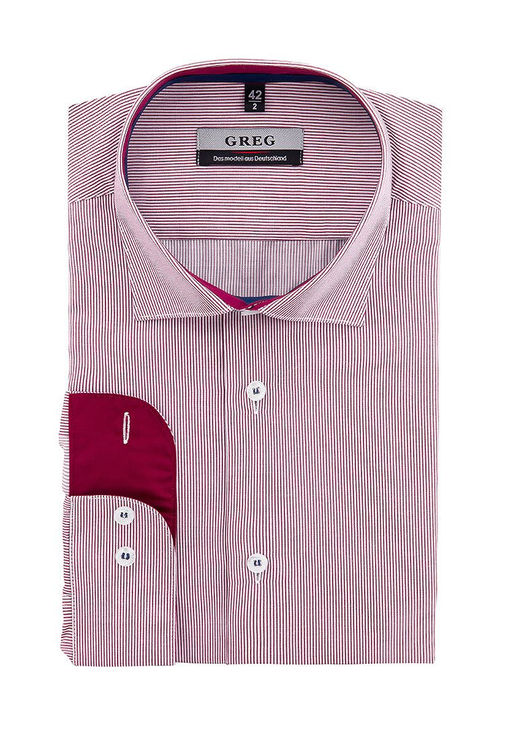 Сорочка мужская длинный рукав GREG 161/139/4817/Z/1_GB  фото 7
