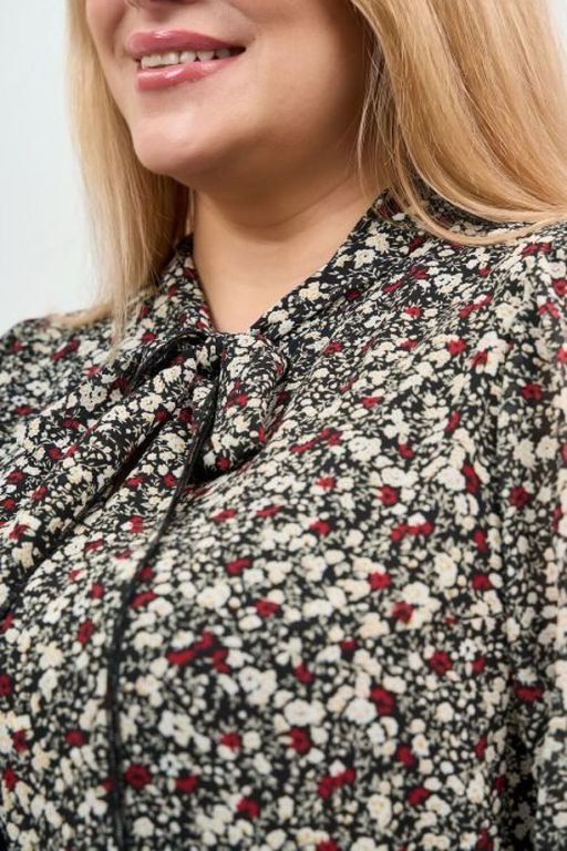 Блуза Luxury Moda 1069 черно-белый