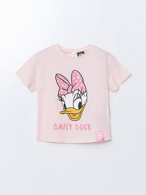 Daisy Duck Bask?l? K?z ?ocuk Ti??rt ve Tayt 2li