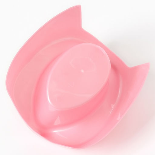 Горшок детский Крошка Я «Радуга», розовый