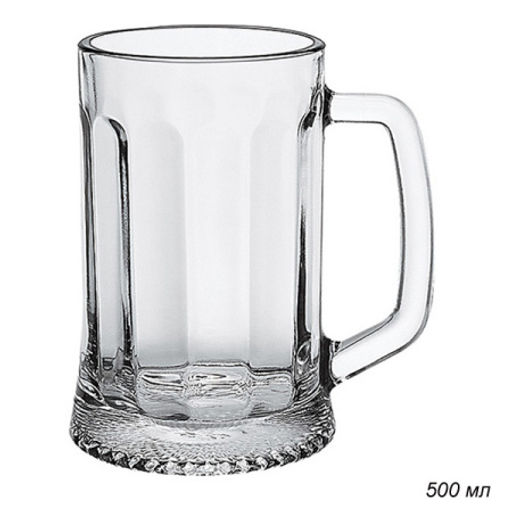 Кружка пивная 500 мл Ладья / 04с1144 /уп 8/