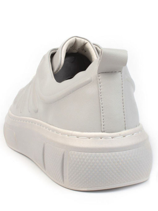 05-PDL255-3 GRAY Кроссовки женские (натуральная кожа)