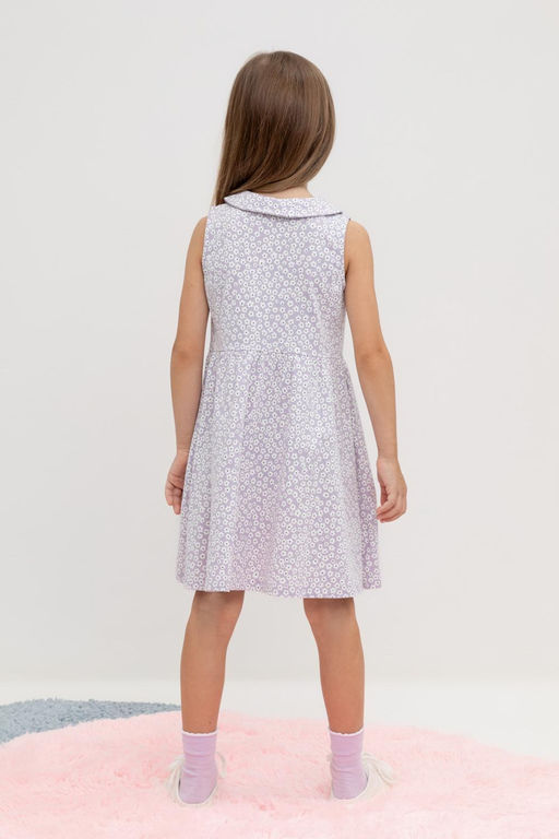 КР 5862/лепесток орхидеи,ромашки к453 платье для дев - Crockid фото 4