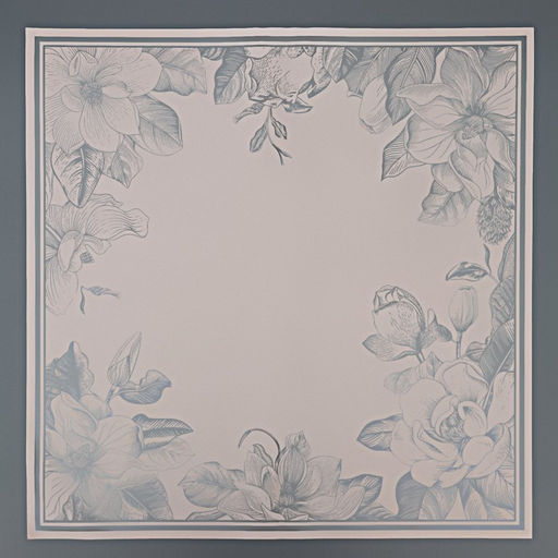 Цена за 20 шт. Пленка для цветов, Цветы с каймой, пеон, 57х57 см - UPAK LAND фото 3