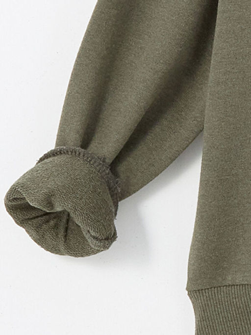 Bisiklet Yaka Erkek ?ocuk Sweatshirt - Waikiki фото 3