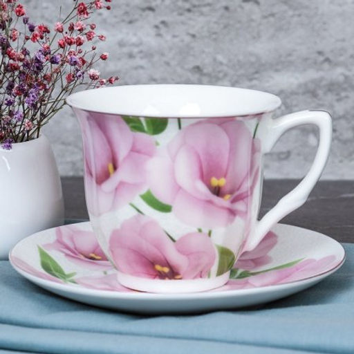 Чайный набор 12 предметов 250 мл MS / GF4-12MS /уп 8/ костяной фарфор - Галеонтрейд фото 3