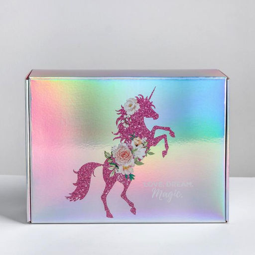 Коробка подарочная складная, упаковка, «Love dream», 30.5×22×9.5 см