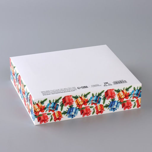 Коробка новогодняя складная Детская 20 х18 х 5 см - Дарите счастье фото 4