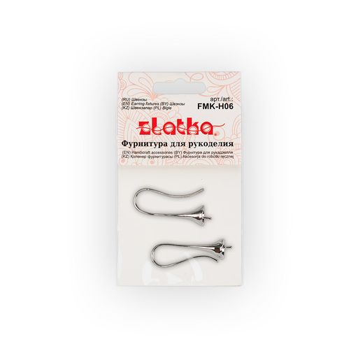 Zlatka Швензы FMK-H06 10 х 28 мм 5 х 2 шт 02 под золото  фото 3