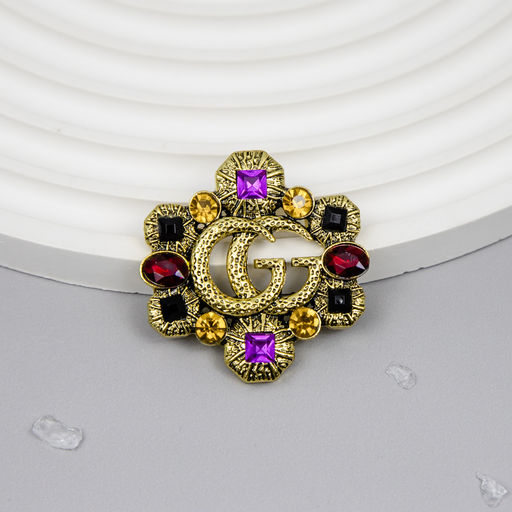 Брошь Арт. 34-0282-Y - MyGemma фото 2