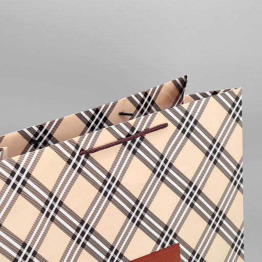 Пакет подарочный ламинированный, упаковка, Настоящему мужчине, XL, 40?49?15 см