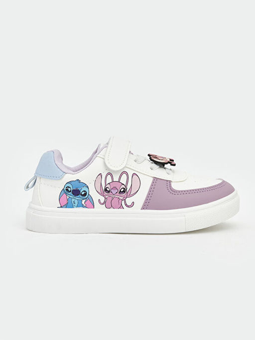Lilo ve Stitch Bask?l? K?z Bebek Spor Ayakkab?