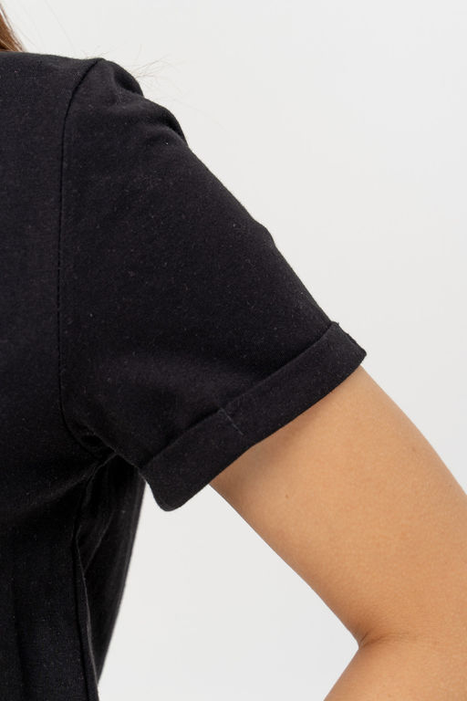 Джемпер женский 080L1-35 черный - Solo mio фото 8