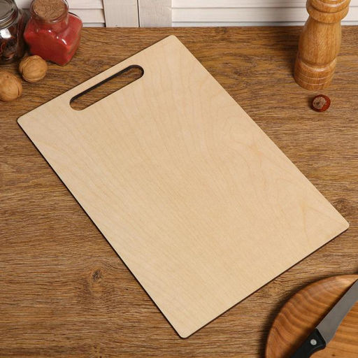 Доска разделочная двухсторонняя, прямоугольная, ручка вырез, 34230.6 см - Simaland фото 3