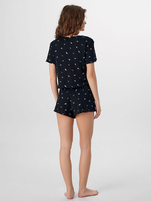 Комплект домашний женский черный