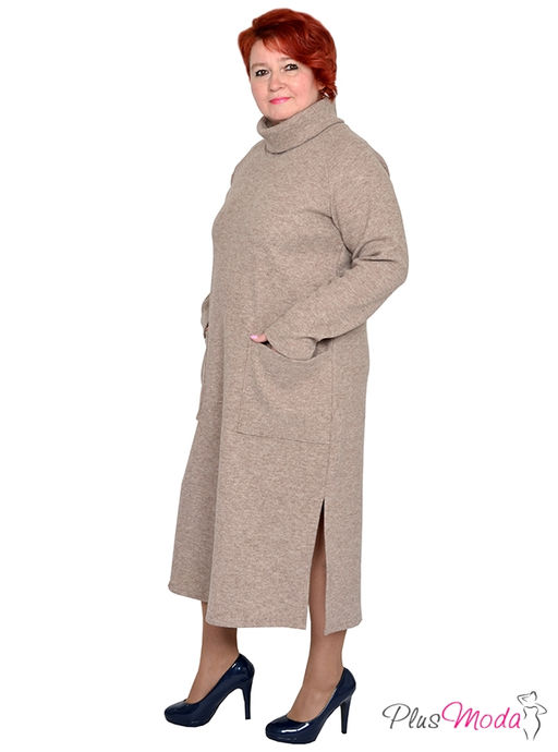 Платье Модель №1524 размеры 44-84 - Plusmoda фото 2