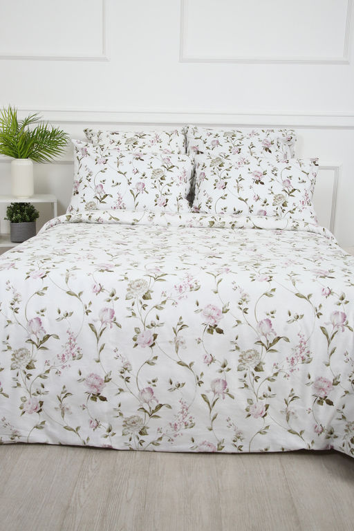 Пододеяльник поплин Пиония