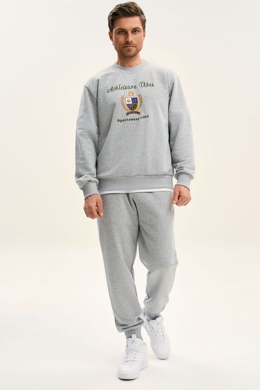 Спортивный костюм GO M3107E/50-04.182-188 серый меланж