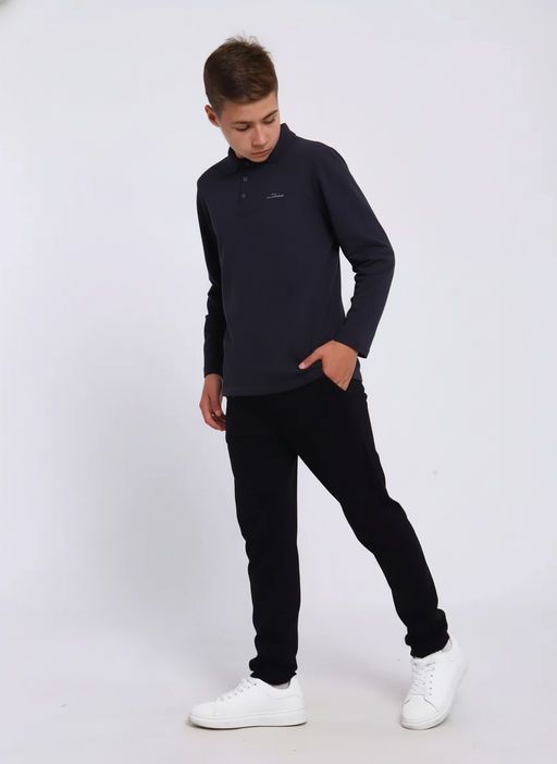 Рубашка-поло "Василий" темно-синий