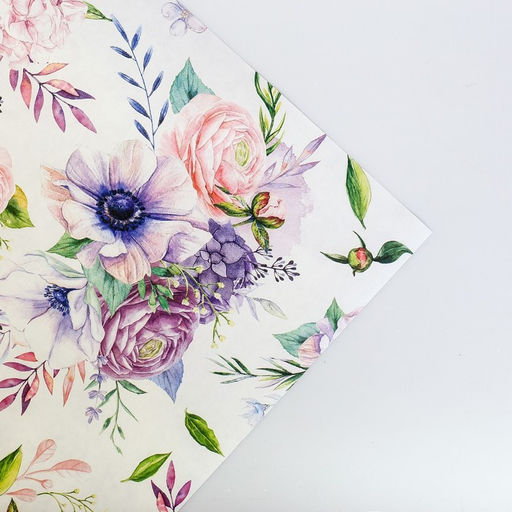 Цена за 10 шт. Бумага упаковочная крафтовая Нежнее нежного, 70?100 см