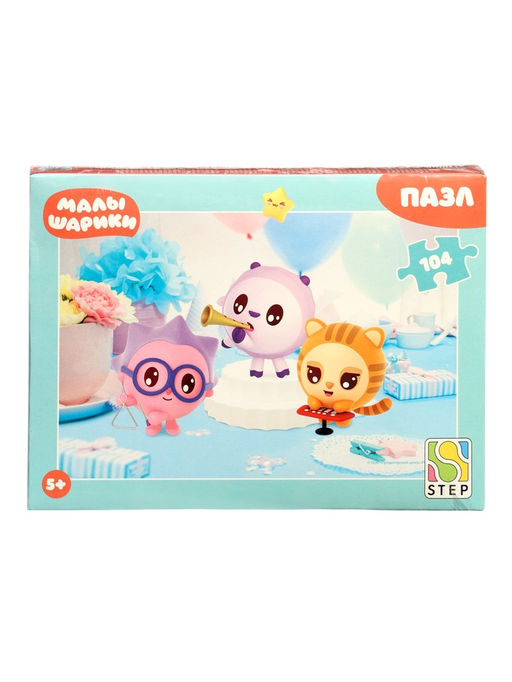 Цена за 2 шт. Пазл «Малышарики. Друзья» 104 детали