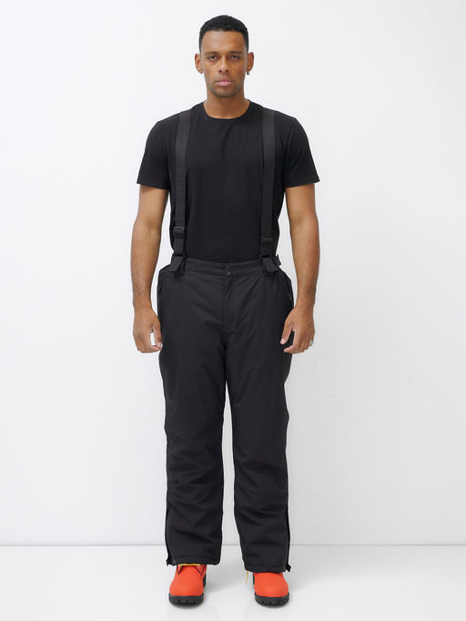 Горнолыжный костюм мужской зимний белого цвета 394Bl - Leifensh фото 24