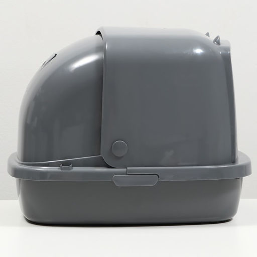 Туалет закрытый Айша 53 х 41 х 40 см, серый FIX - Пижон фото 2