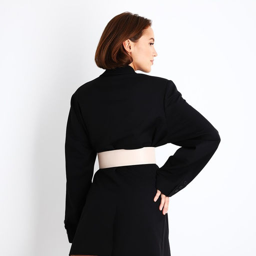 Ремень женский, ширина 6.7 см, пряжка металл, цвет бежевый - Simaland фото 3