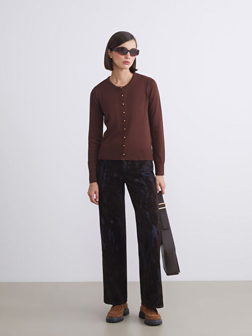 Bisiklet Yaka Kad?n Triko H?rka