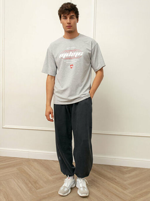 Футболка мужская MDMC Серый меланж М-25ФМ MODAMICA