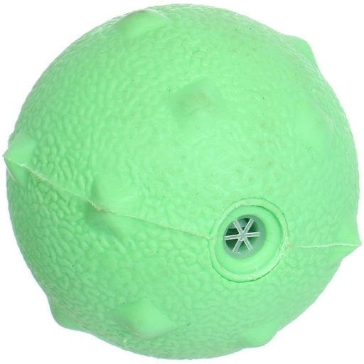 Цена за 4 шт. Игрушка - мячик для собак средних, мелких и крупных пород "ИГРУЛИК для Бро", лапки, цвет зеленый, d-6см (лейбл)