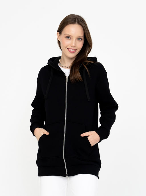 Толстовка жен.арт.1025-2,черная - Binita фото 2