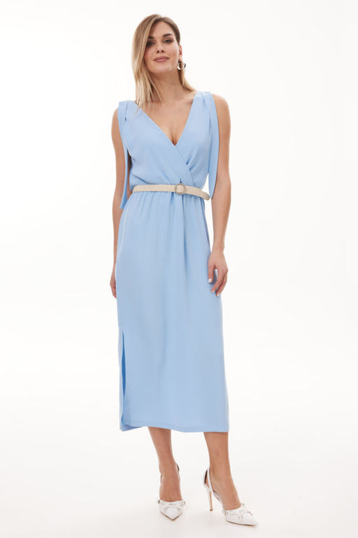 Платье Niv Niv Fashion 438 голубой