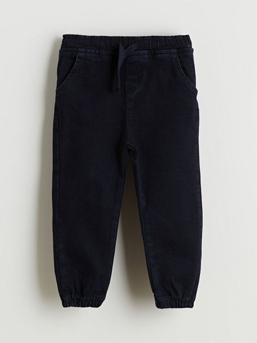 Beli Lastikli Loose Fit Erkek ?ocuk Jean Pantolon