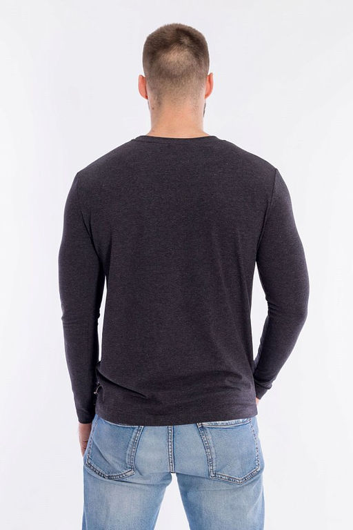 Лонгслив М123056а Антрацит - Елена фото 4