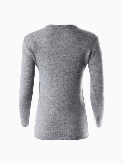 Джемпер женский MINAKU: Knitwear collection, серый, размер 50