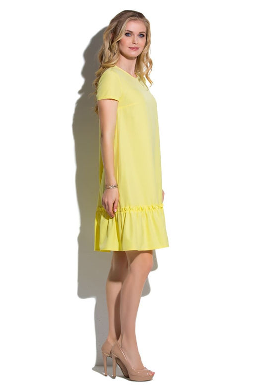 Коктейльное платье желтый - Donna saggia фото 2