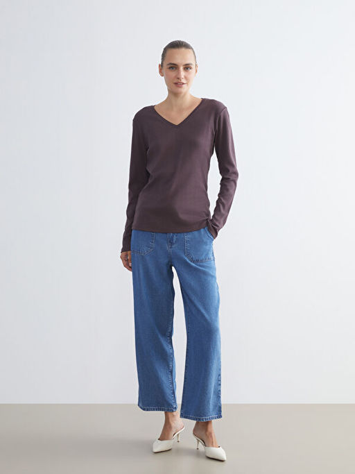 V Yaka Uzun Kollu Kad?n Ti??rt