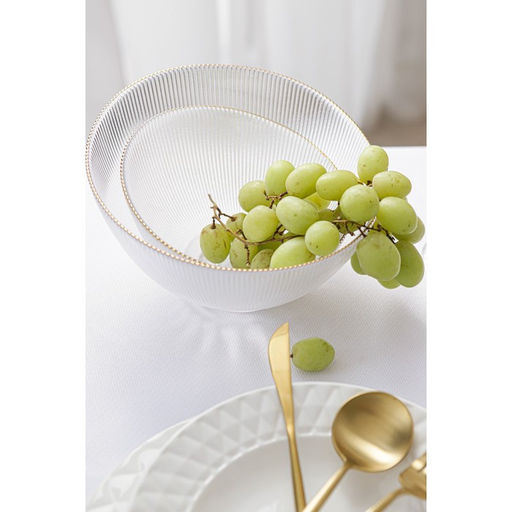 Салатник Орион, d=17.5 см, стекло, прозрачный - Magistro фото 5