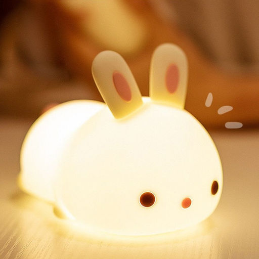 Цена за 2 шт. Ночник "Сute rabbit" 14,6*9,7*10,5 см USB 0.45w 5 v