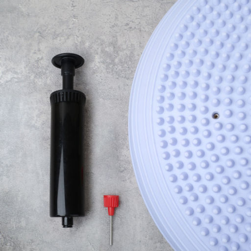 Подушка балансировочная массажная MP34-LB / Голубой / насос / уп 30 - Галеонтрейд фото 3