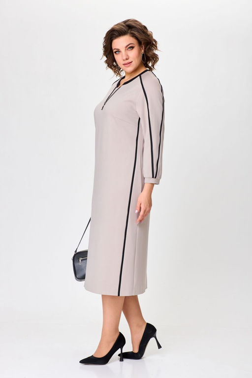 Платье Aira Style 24411А Песочный