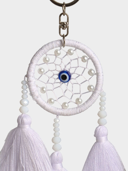 Брелок «Ловец снов», 17 см, белый